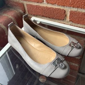 Michael Kors Hamilton Lock Ballet Flats